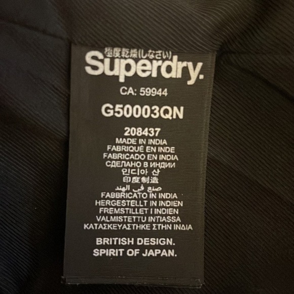 Superdry Suede Cascade Gray Suede Women's Size S Lightweight Retro - Picture 10 of 16